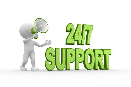 24/7 support